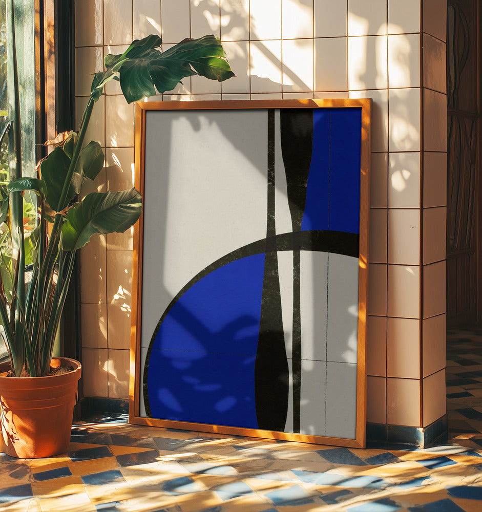 Blå elegans | Poster