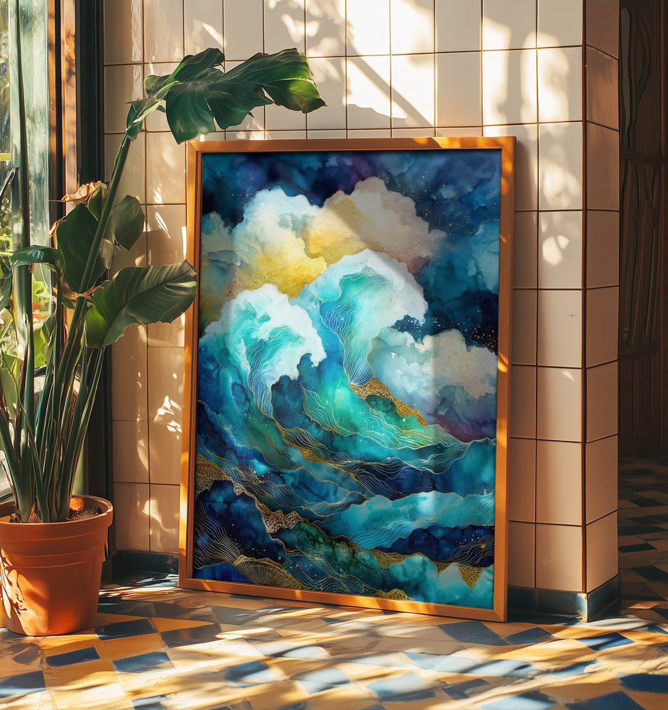 Nautica Sea Art Watercolor (23) | Poster