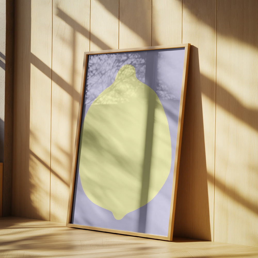 Lemon on Lavender | Poster