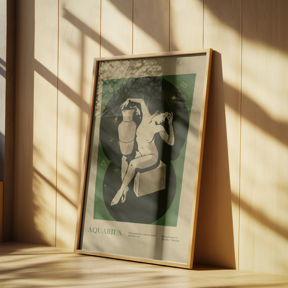 Aquarius print | Poster