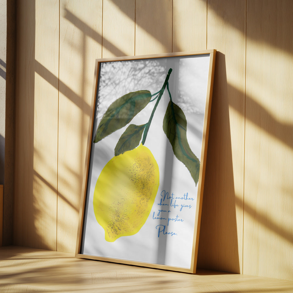 Not Antoher Lemon | Poster