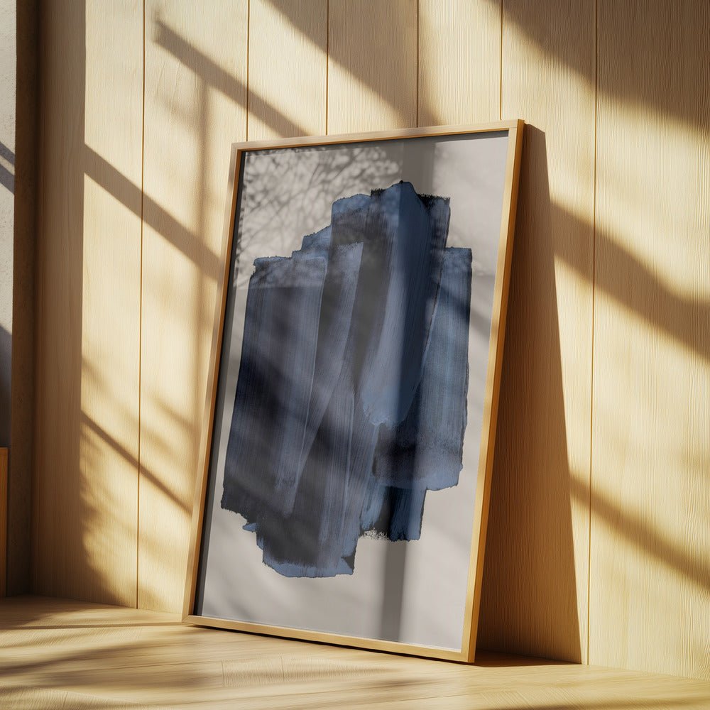 Abstract Brush Strokes 58 | Poster