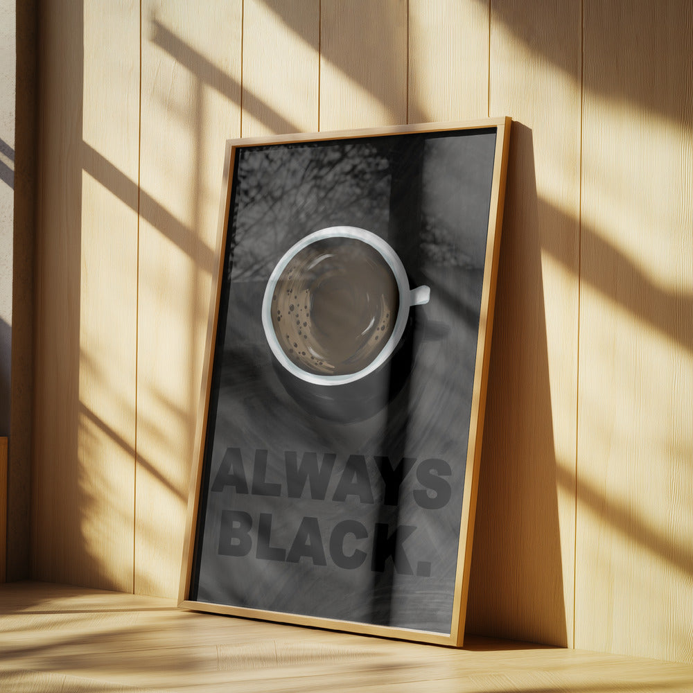 Svart kaffe | Poster