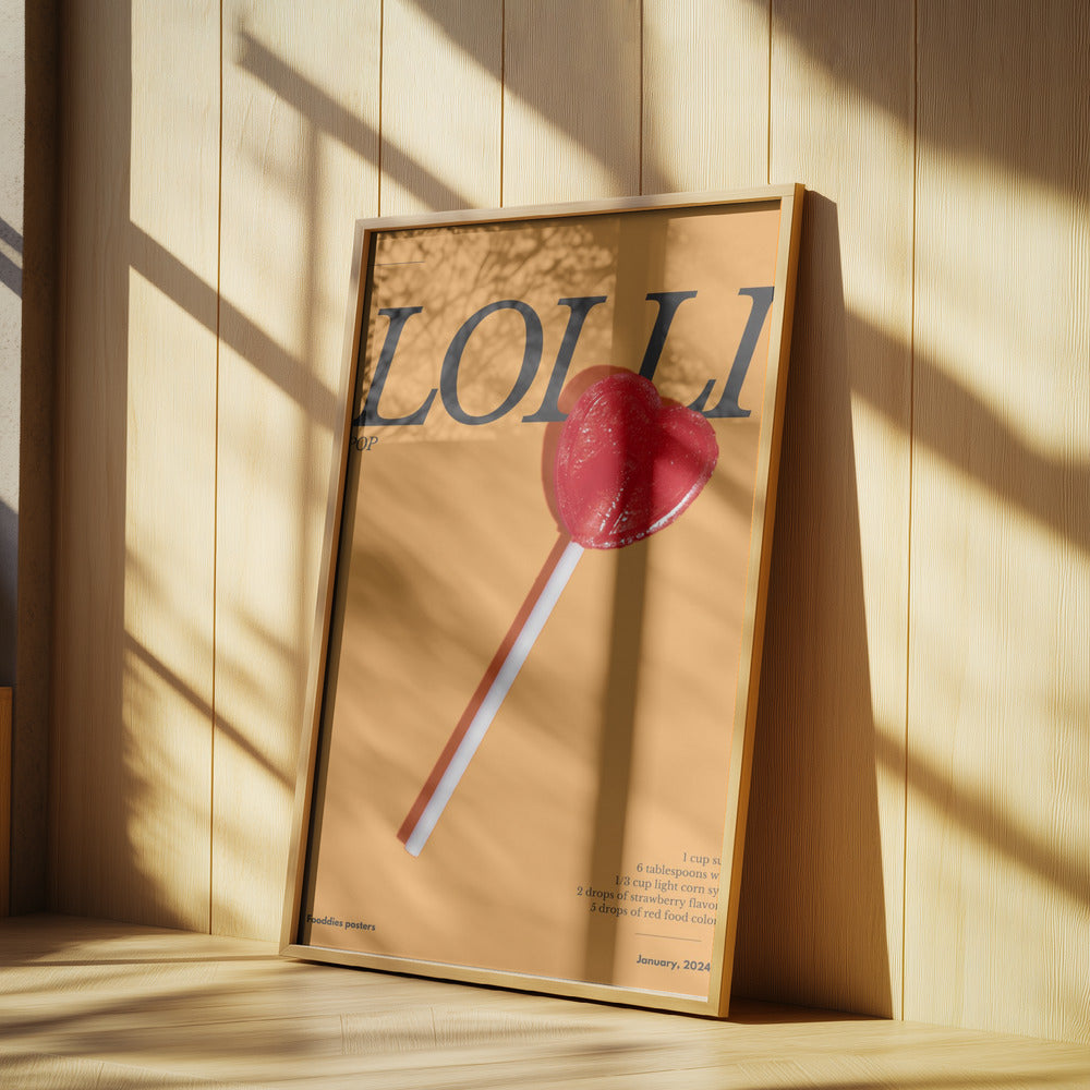 Heart Lollipop | Poster