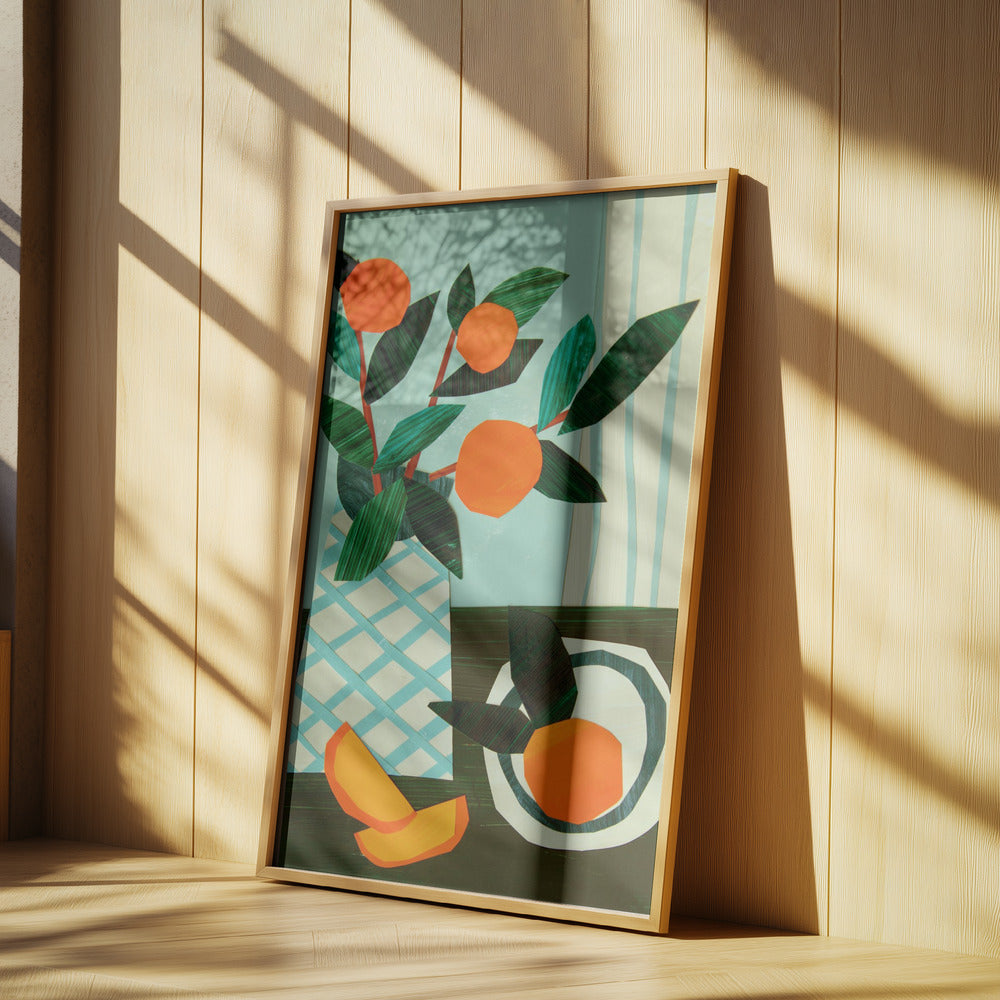 Citrus Morning Still Life II | Poster