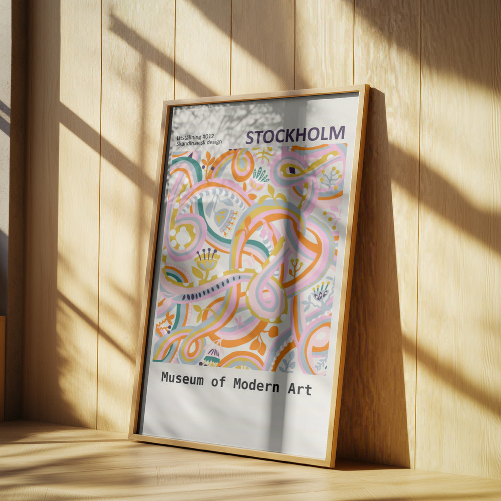 Botanische Dopamin-Ausstellung Stockholm | Poster