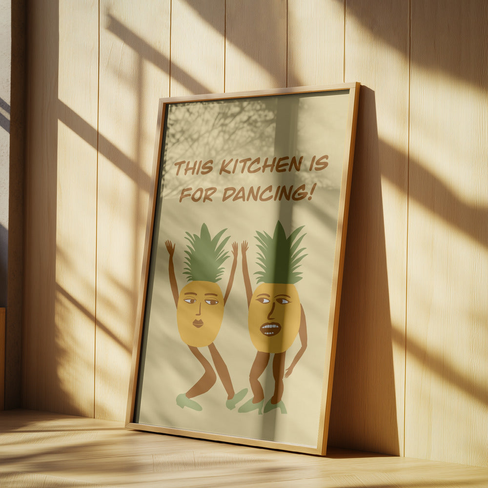 Tanzende Ananas | Poster