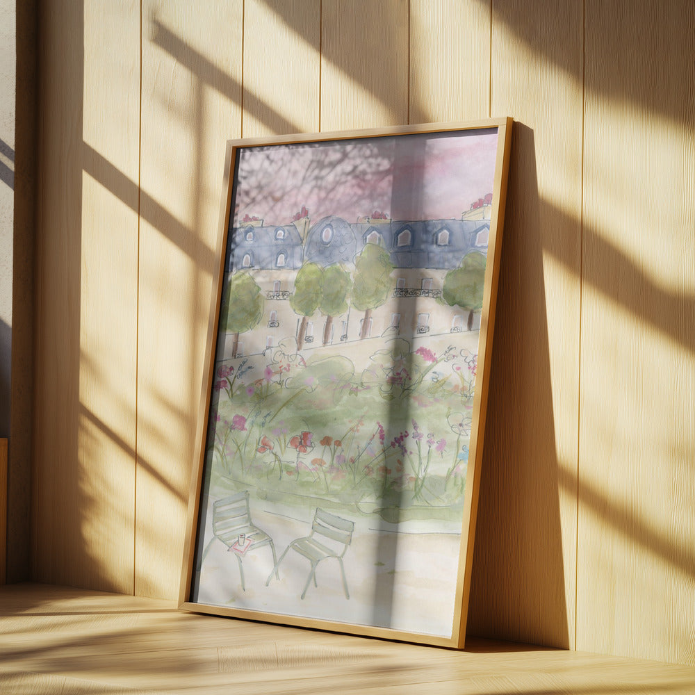 Pariser Garten | Poster