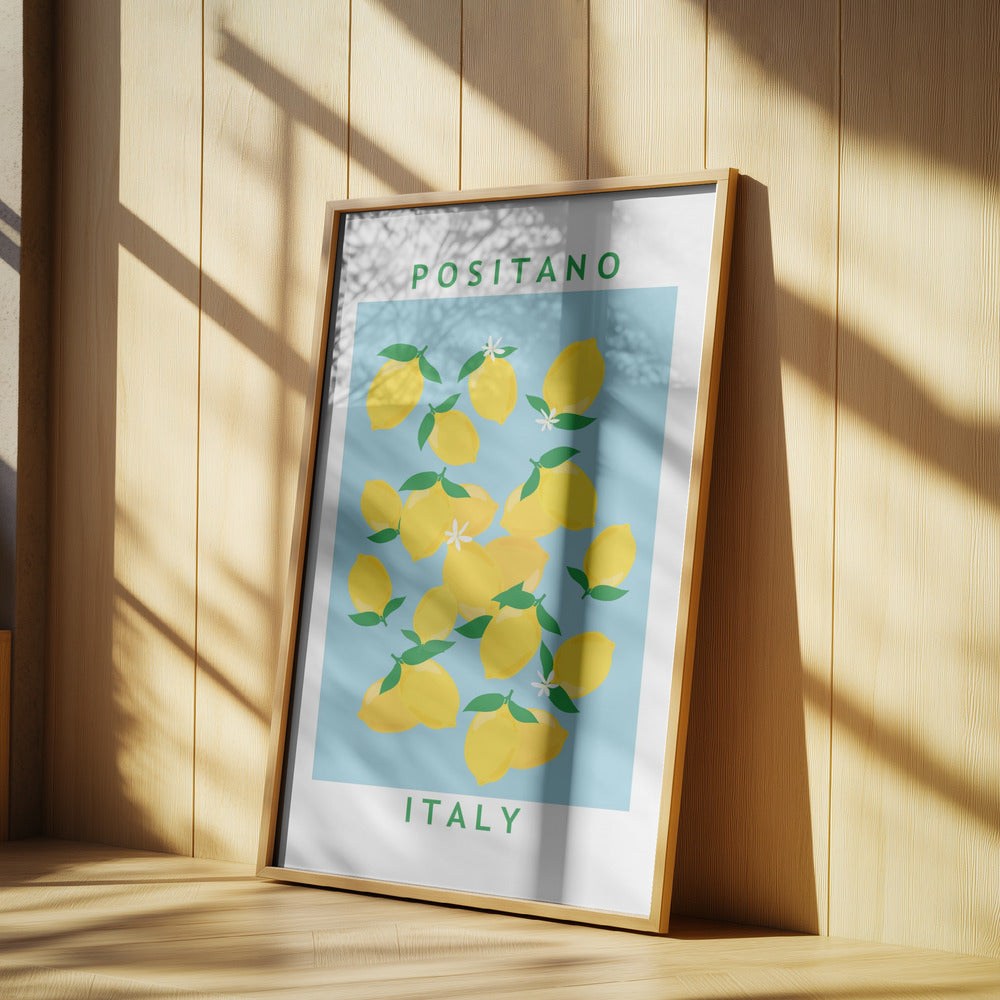 Lemons Flower Market | Poster