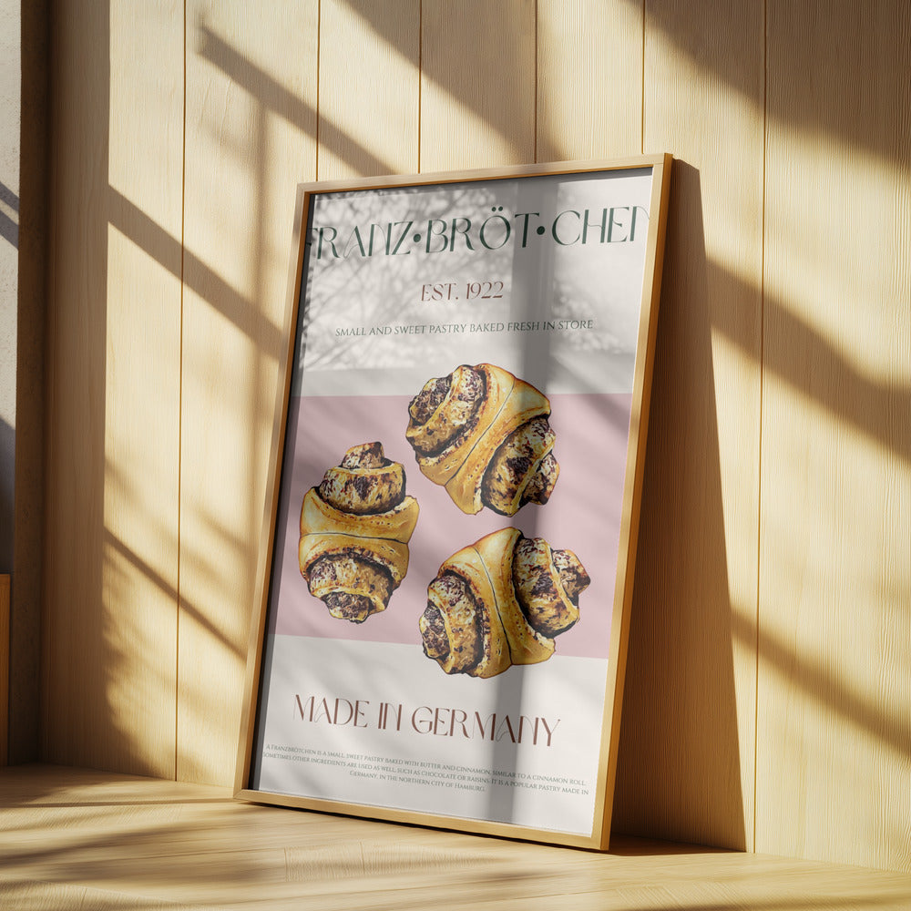 German Pastries Delight | Poster