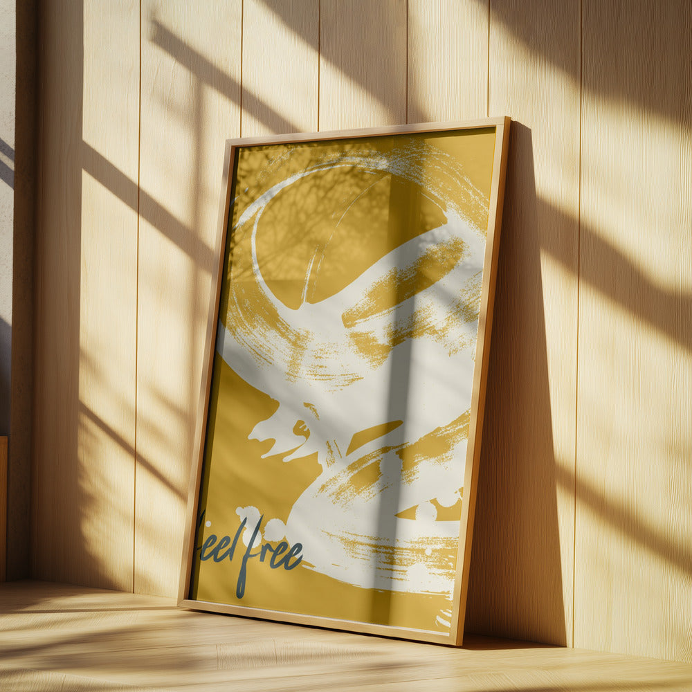 mellow anticipation feel free contemporary | Poster