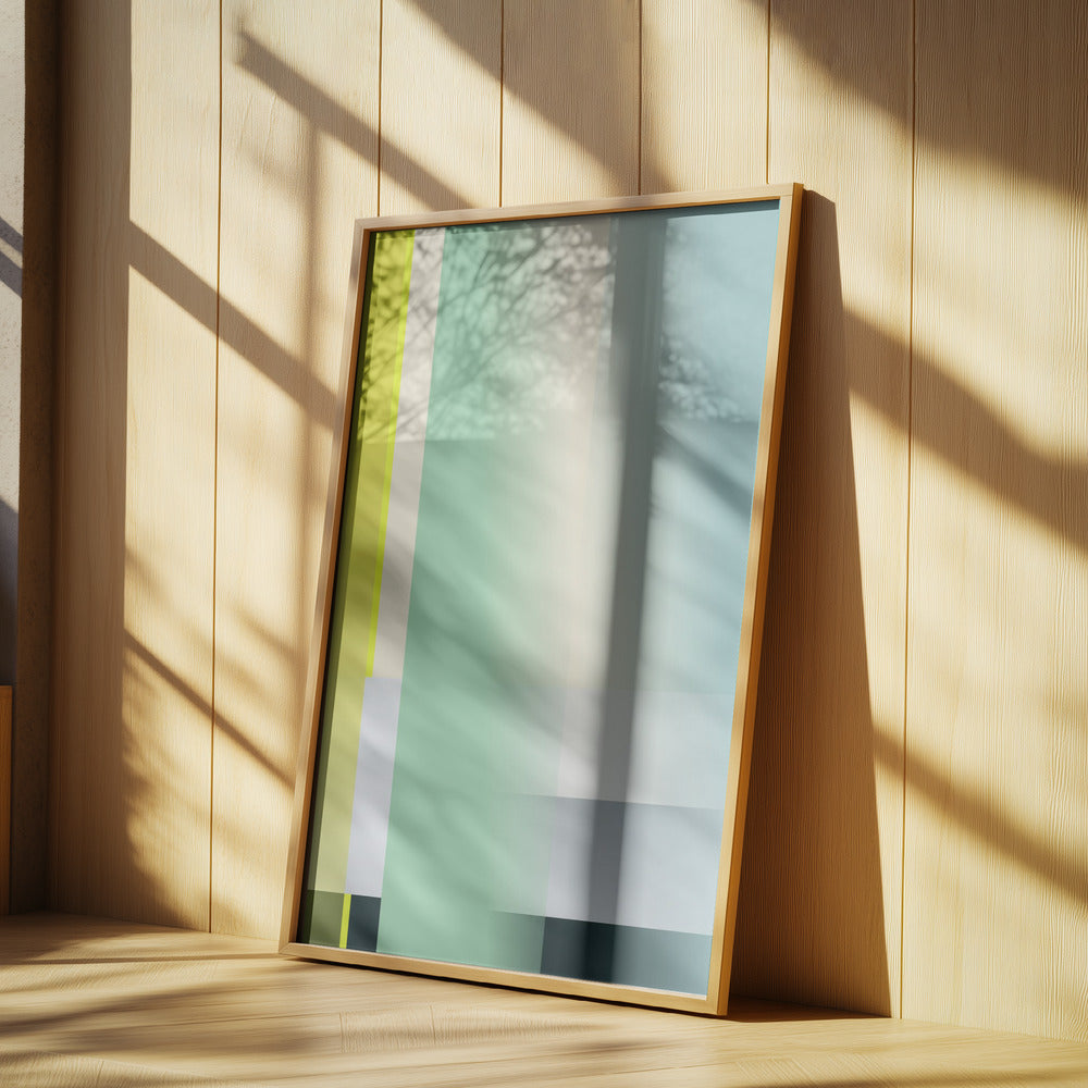 mellow anticipation modern bauhaus geomtric | Poster