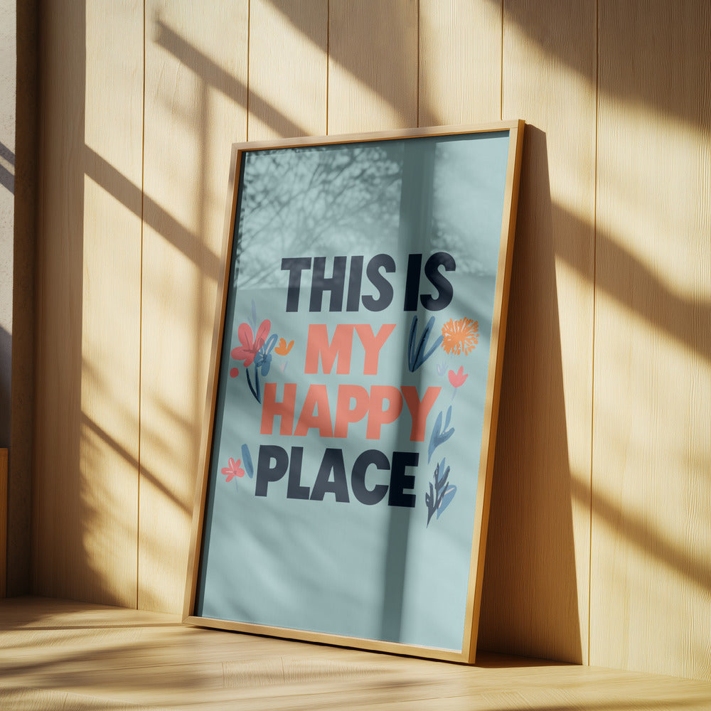 This Is My Happy Place | Poster