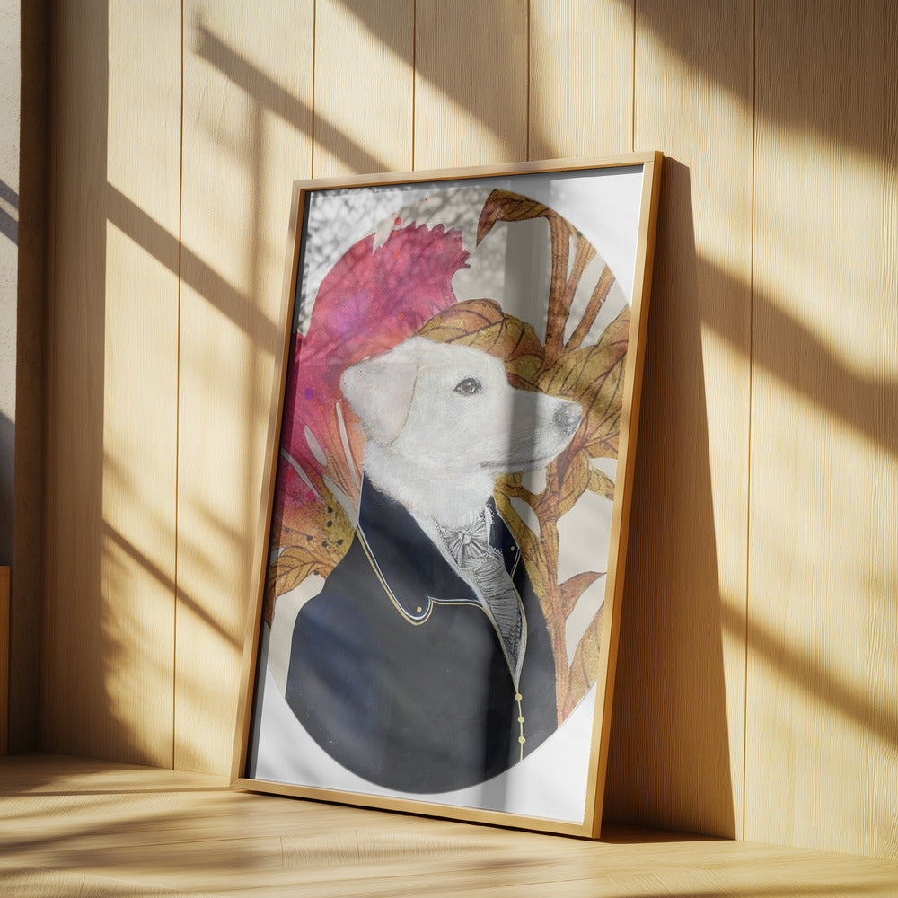 Regal Canine Portrait | Poster