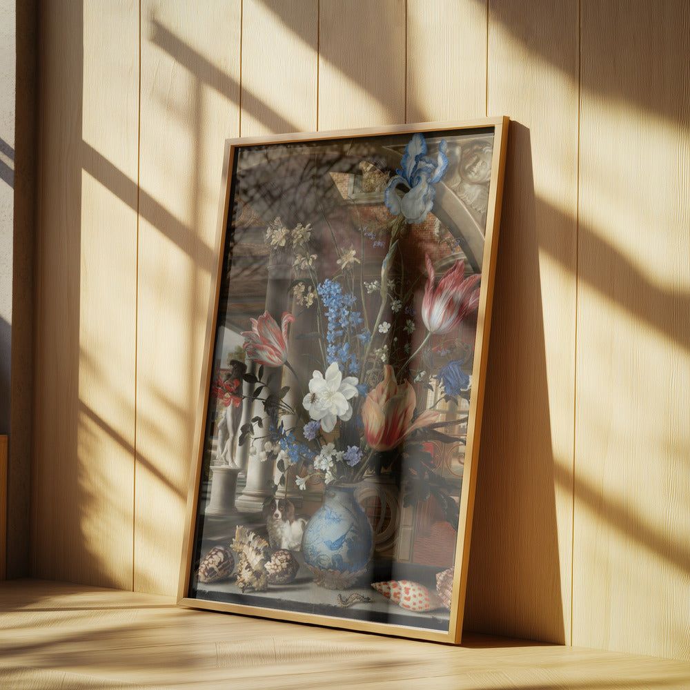 A Still Life With Perspective Dutch Masters Combined | Poster