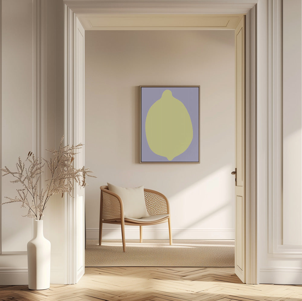 Lemon on Lavender | Poster