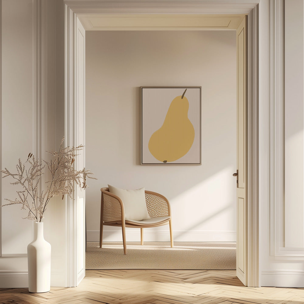 Golden Pear Still | Poster