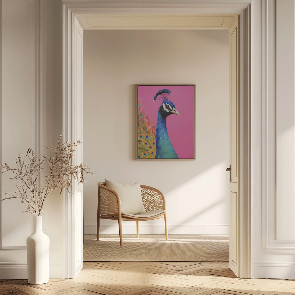 Beautiful Peacock | Poster