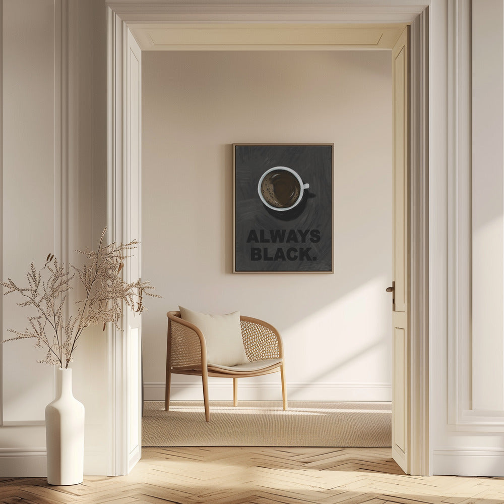 Svart kaffe | Poster