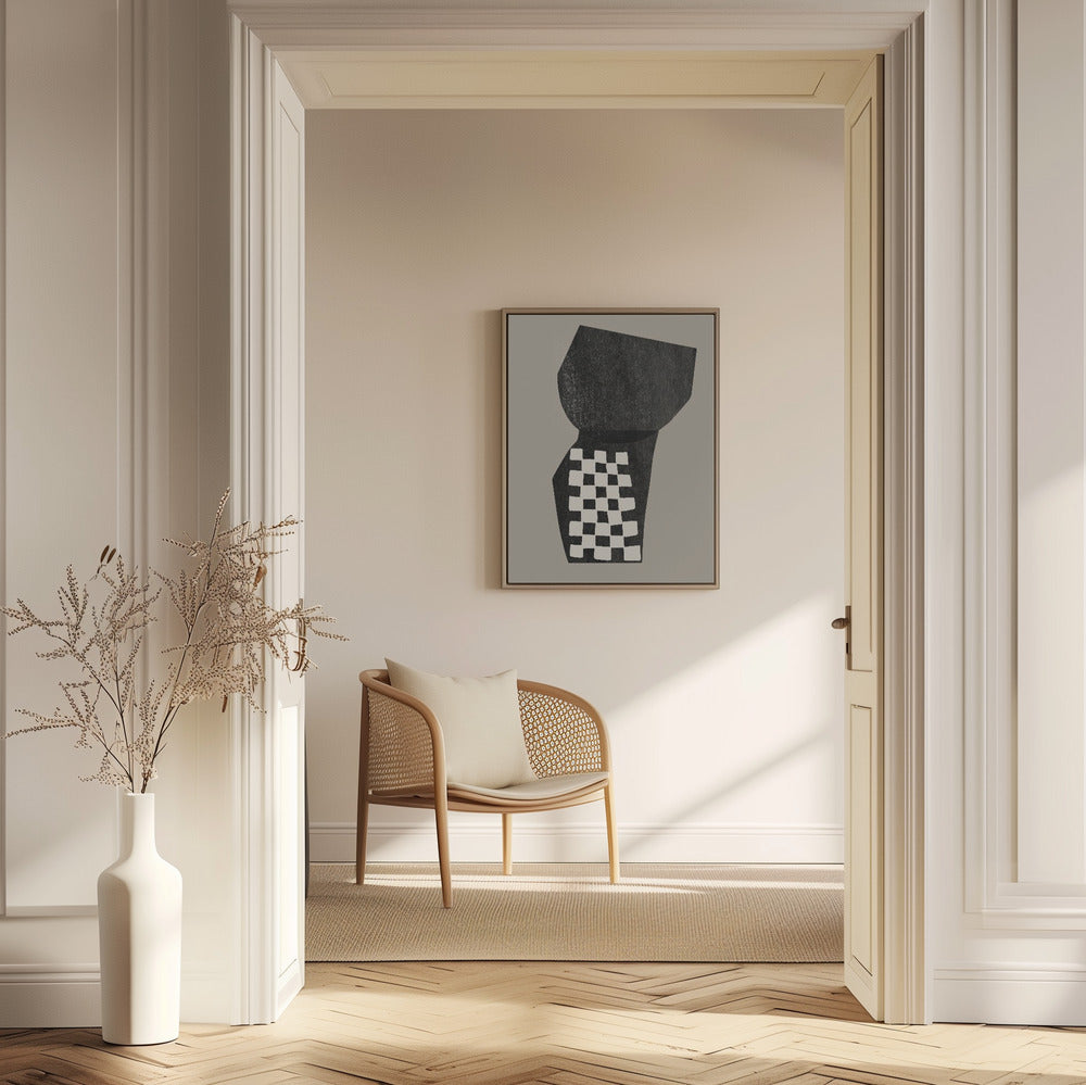 Checkered Abstraction | Poster