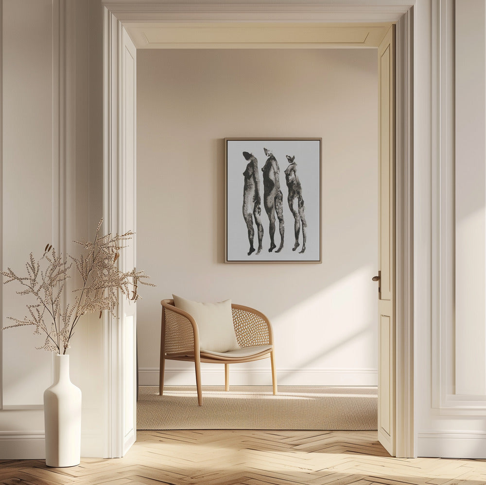 Figurstudie 3x | Poster
