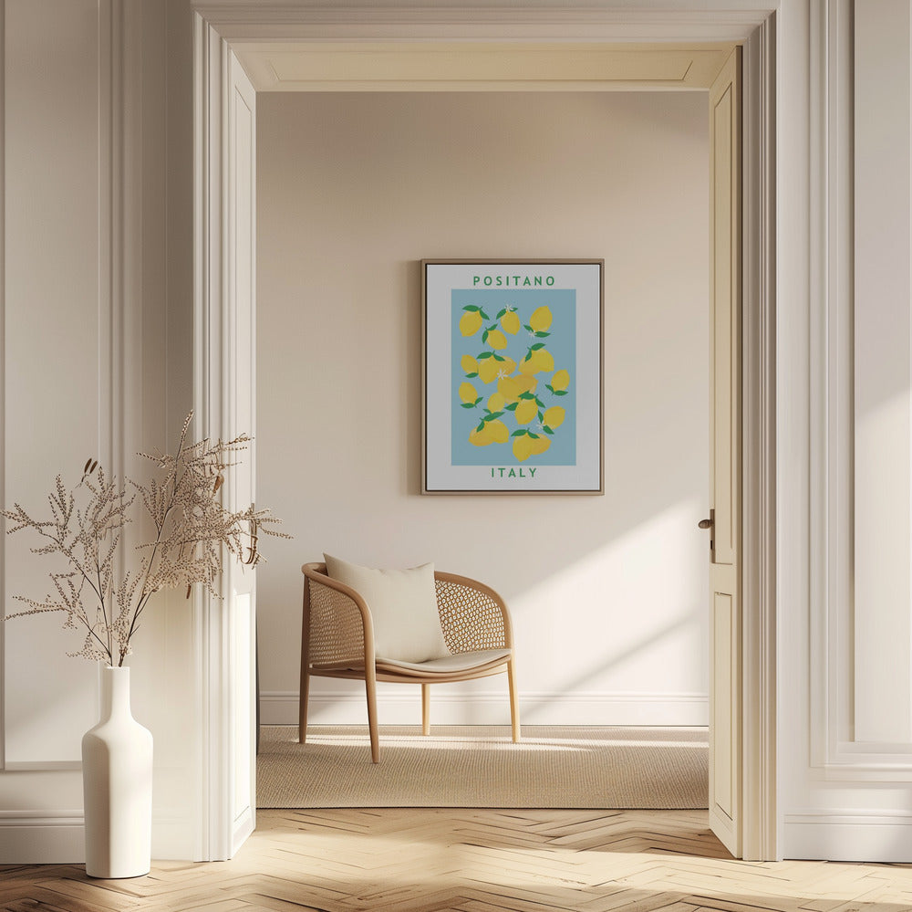 Lemons Flower Market | Poster