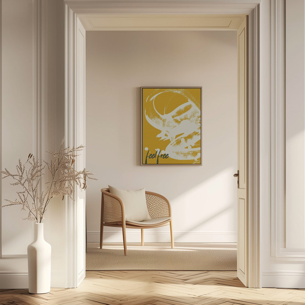 mellow anticipation feel free contemporary | Poster