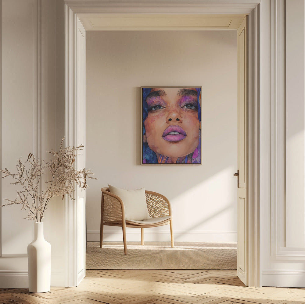 Rosa läppar | Poster