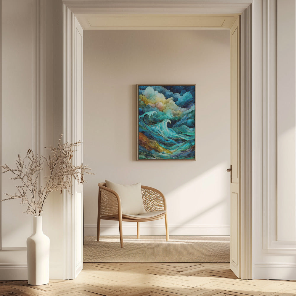 Nautica Sea Art Watercolor (24) | Poster