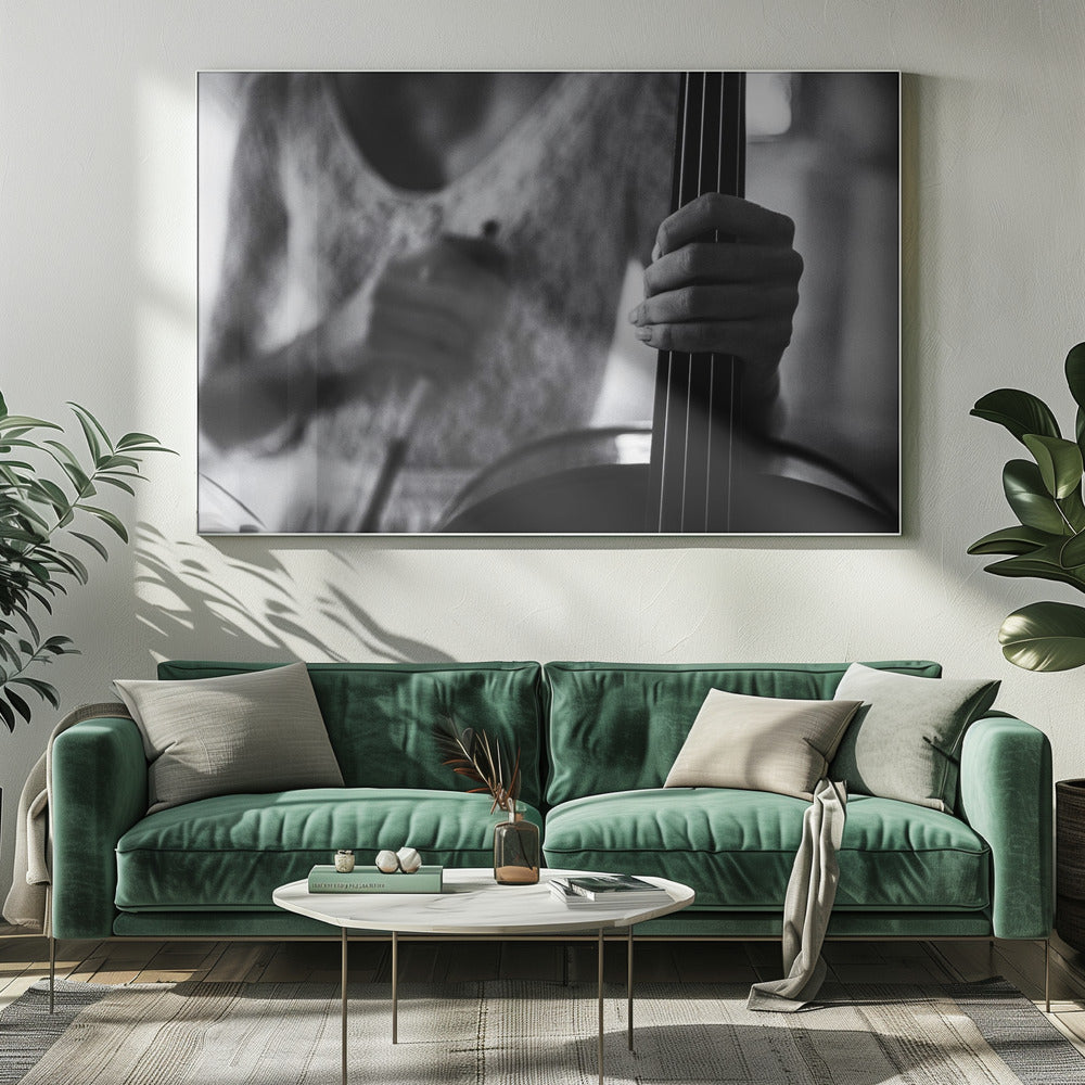 pause for celloen | Lerretsbilder