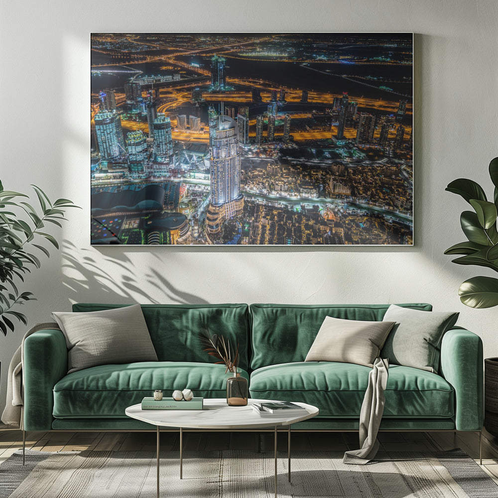 Dubai Night | Canvas