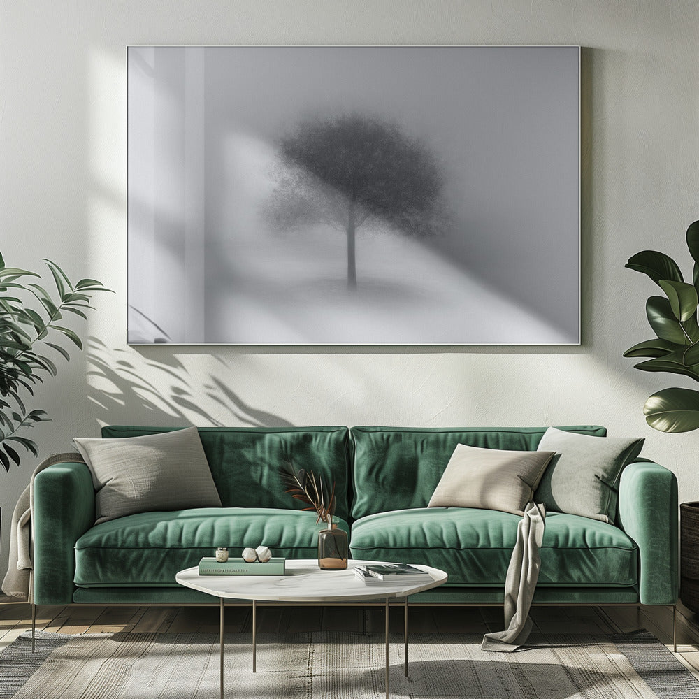 Tree in Fog | Canvas