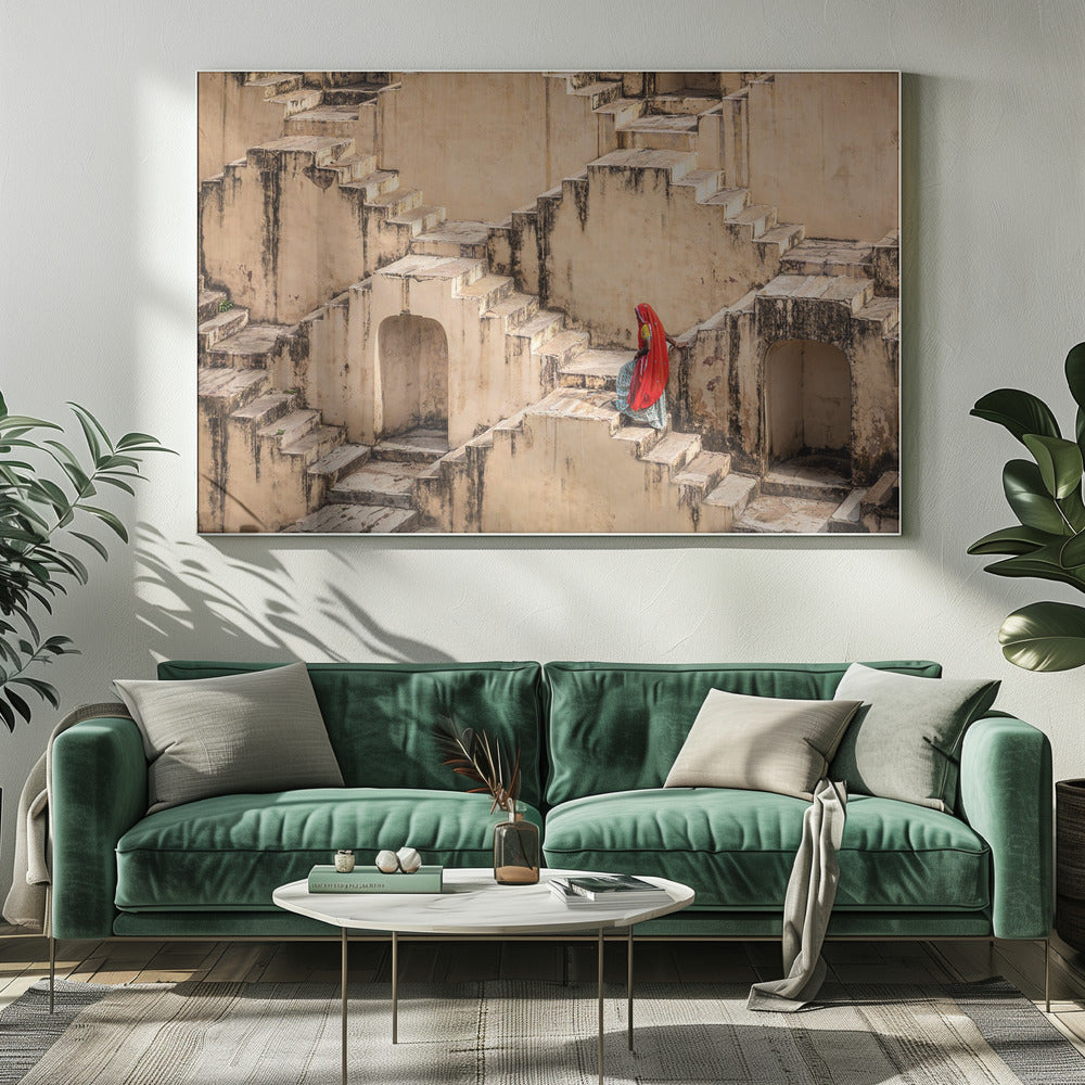 Die Geschichte eines Brunnens | Leinwand-Bilder