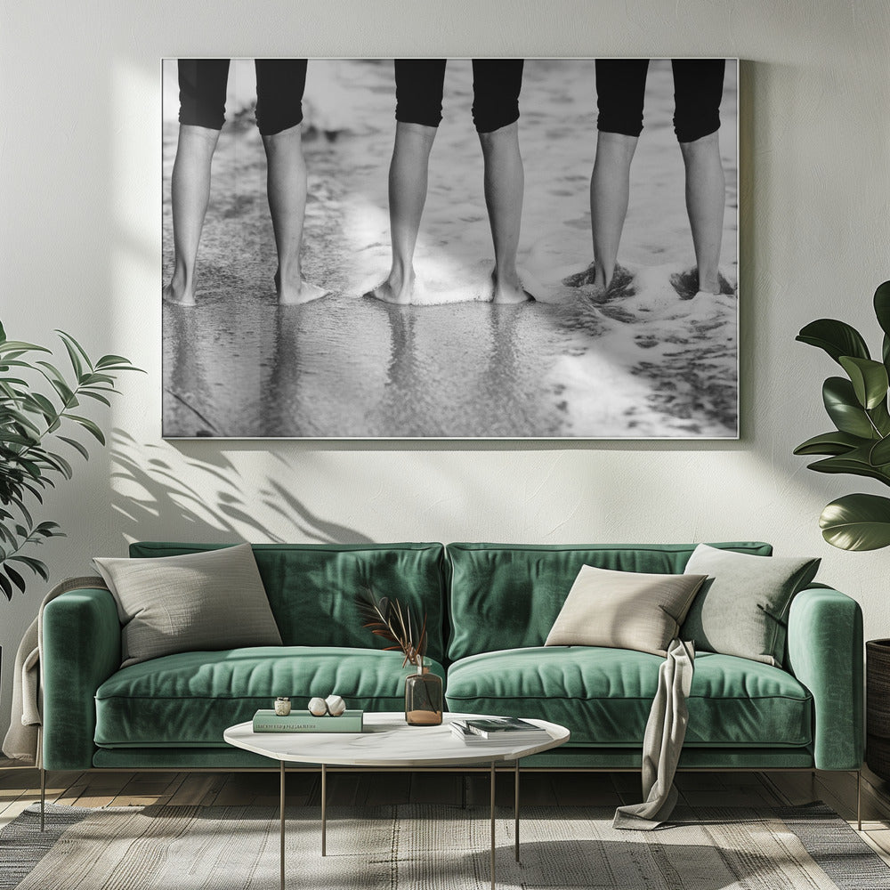Wet feet. | Canvas