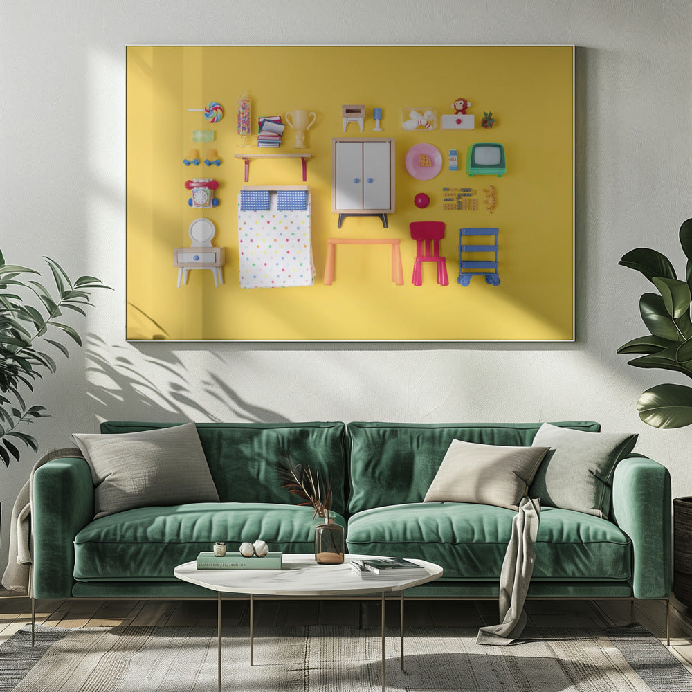 Dollhouse Kid S Room | Canvas
