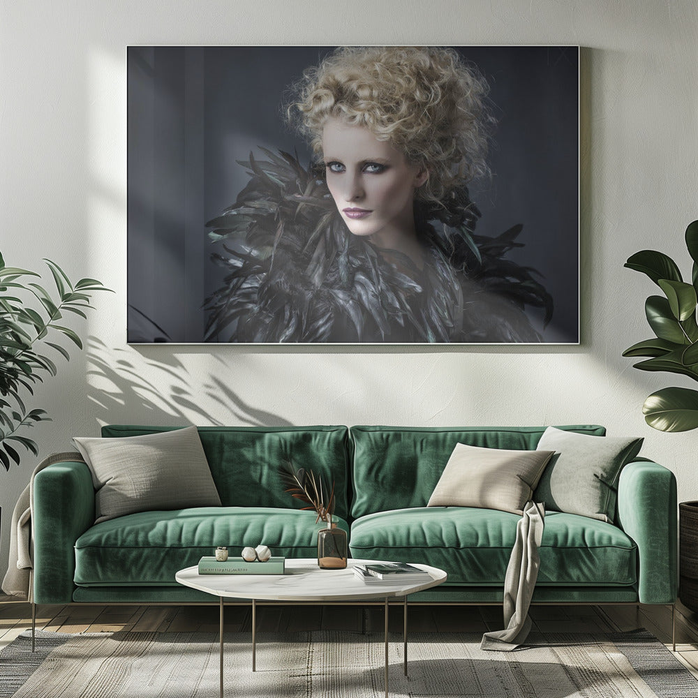 Feathered Fredau | Canvas