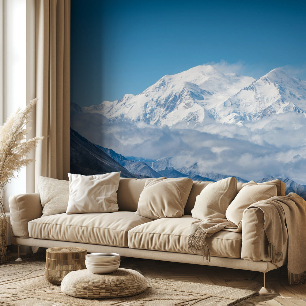 Monte Denali - Alaska 20.310 pies | Papel Pintado Fotográfico