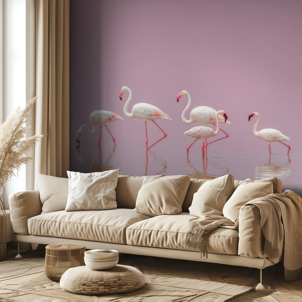 Flamingi | Fototapeta