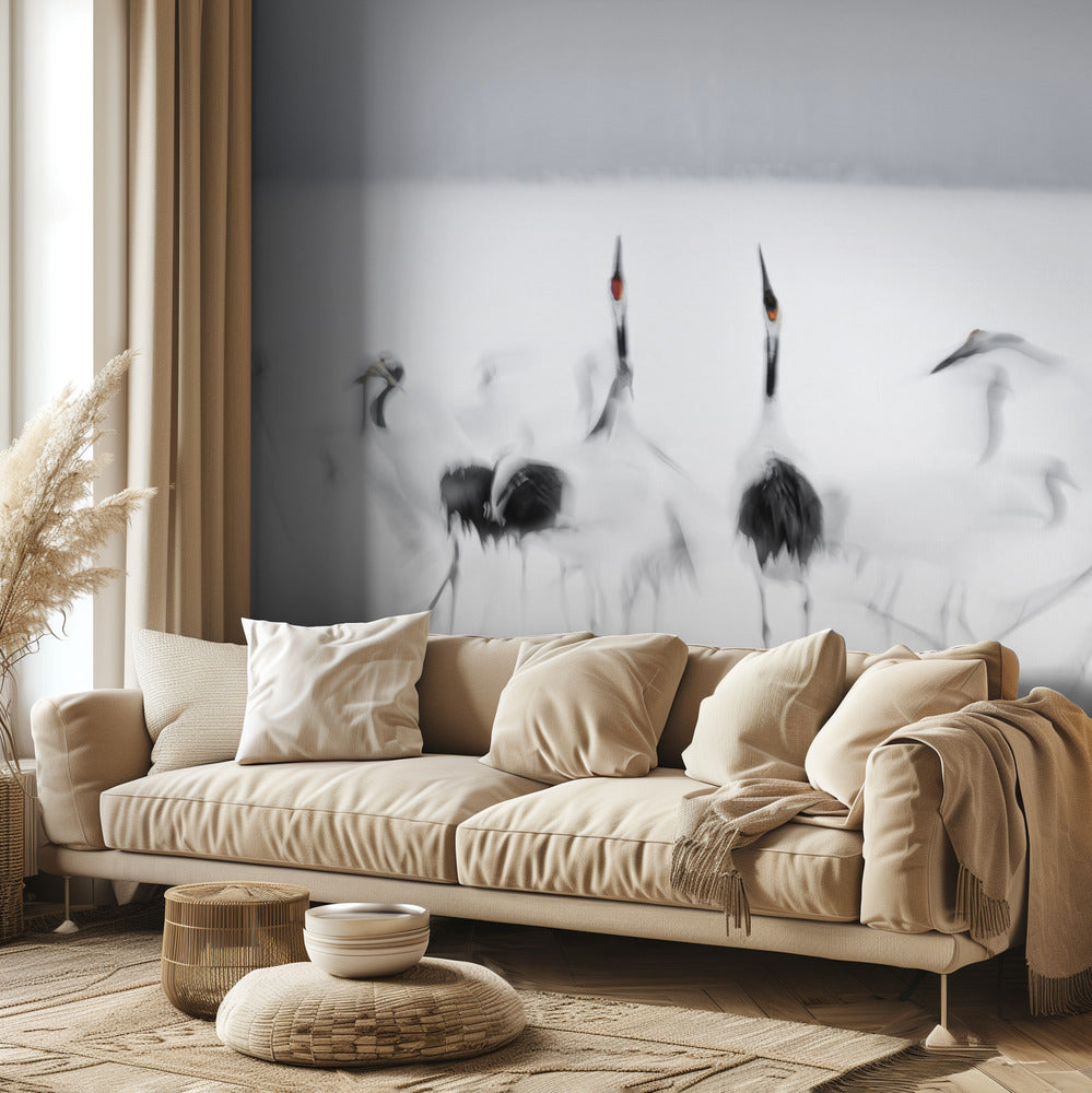 Ballet calligraphique | Papier Peint Photo
