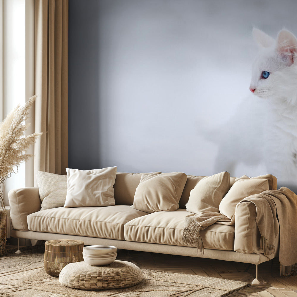 Blanco como la nieve | Papel Pintado Fotográfico