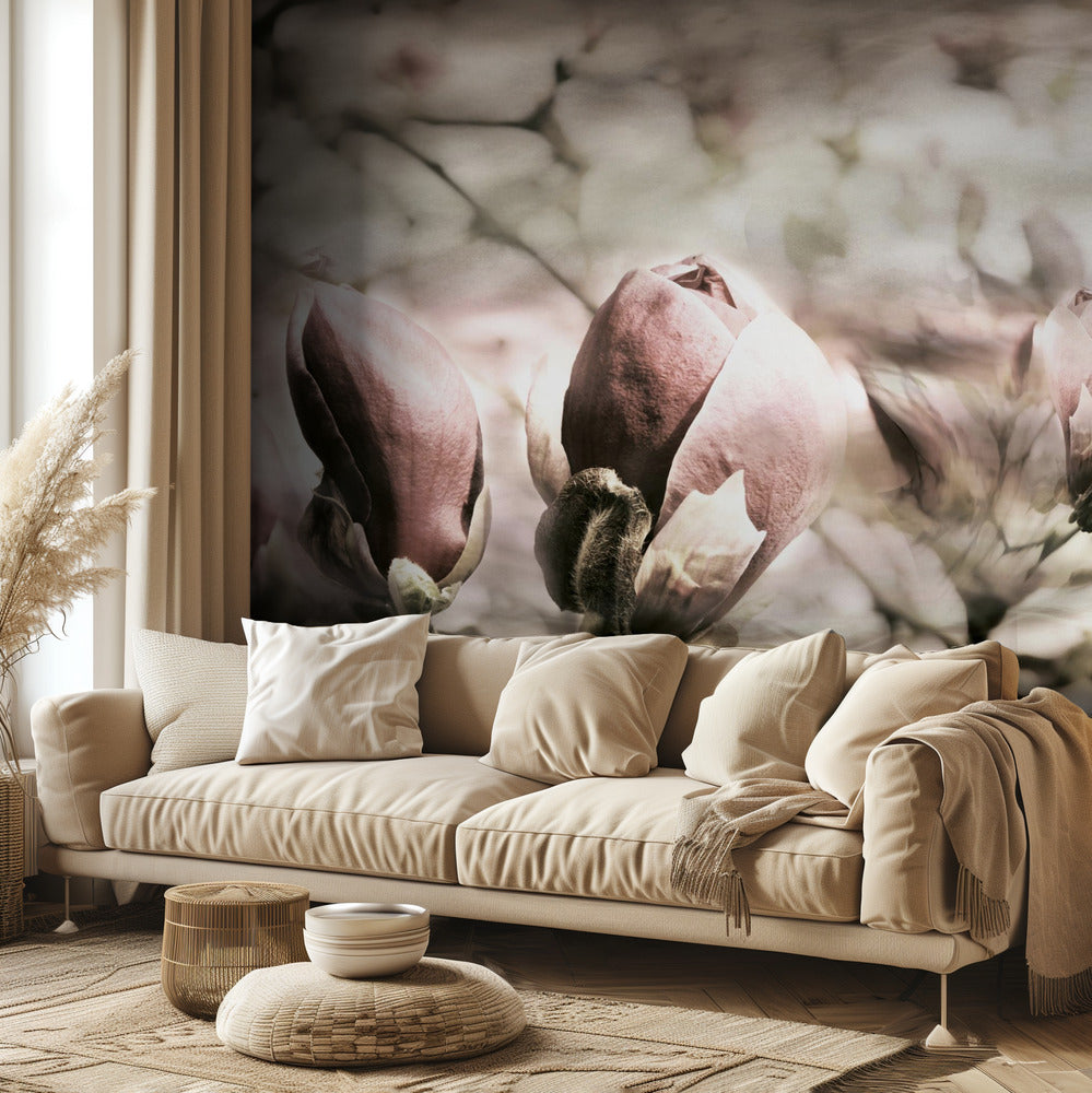 Magnolienfrühling | Fototapeten