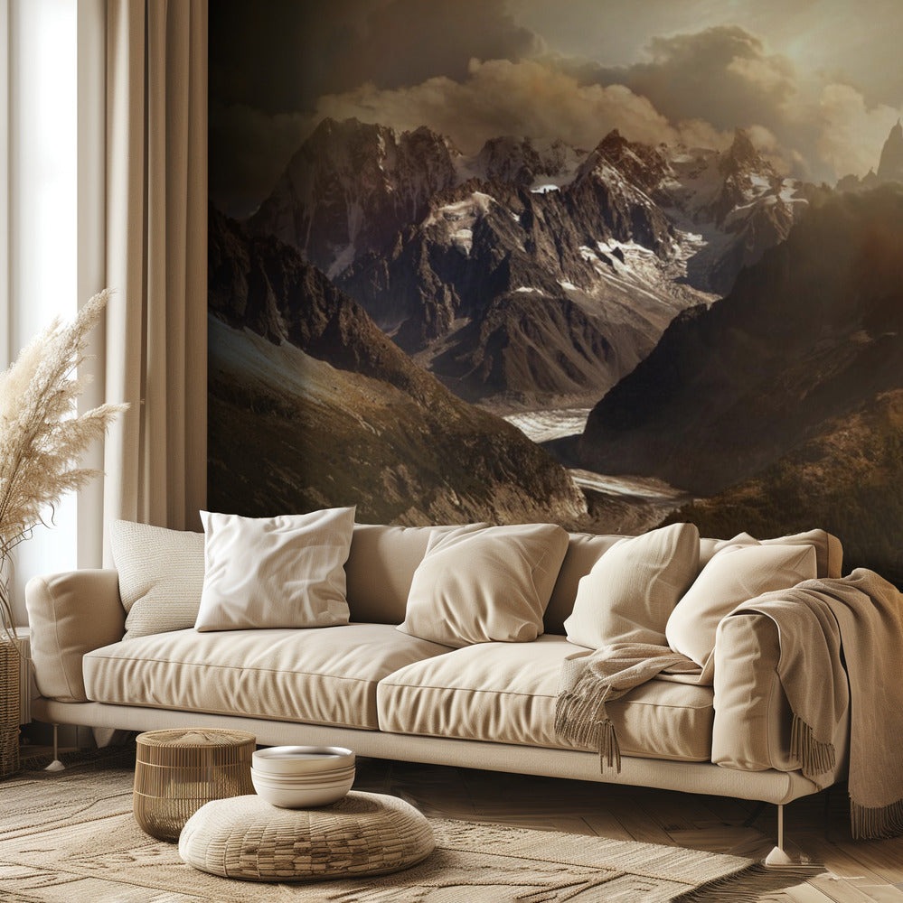 Masyw Mont Blanc | Fototapeta