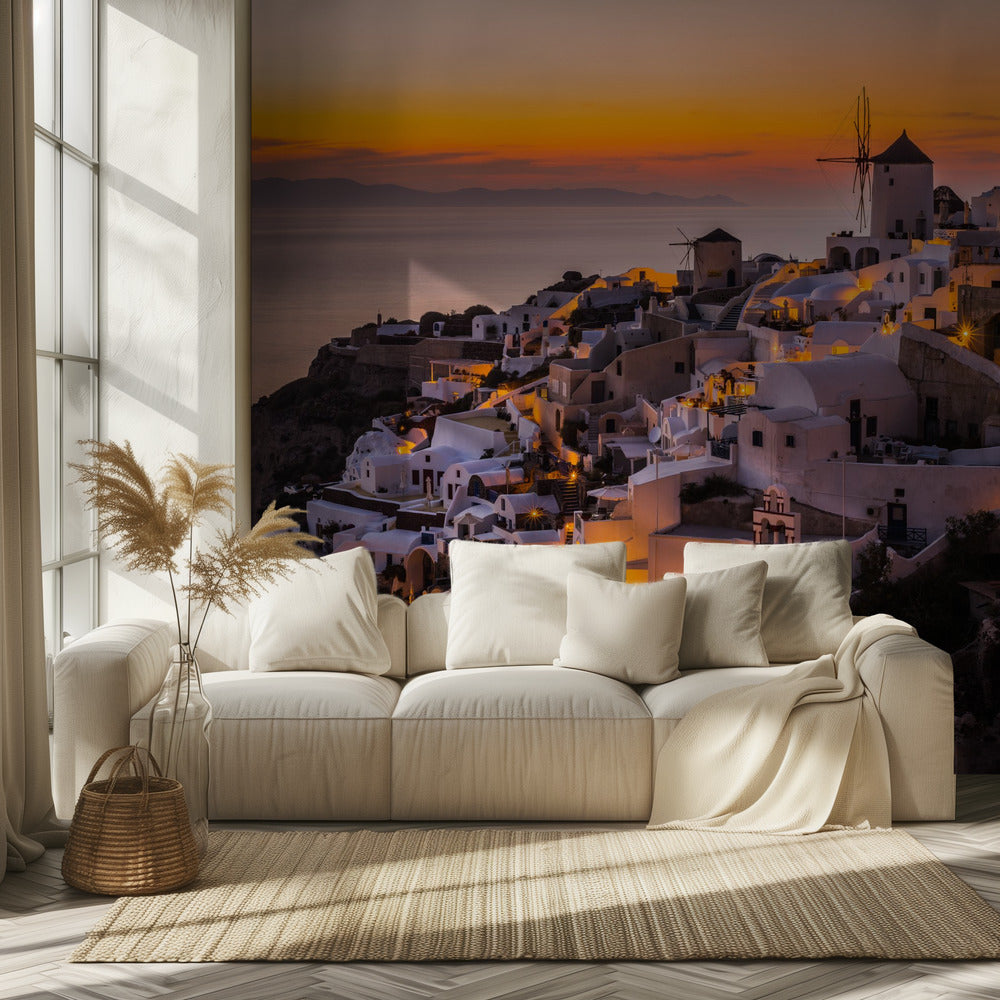 Calispera Santorini | Fototapeter