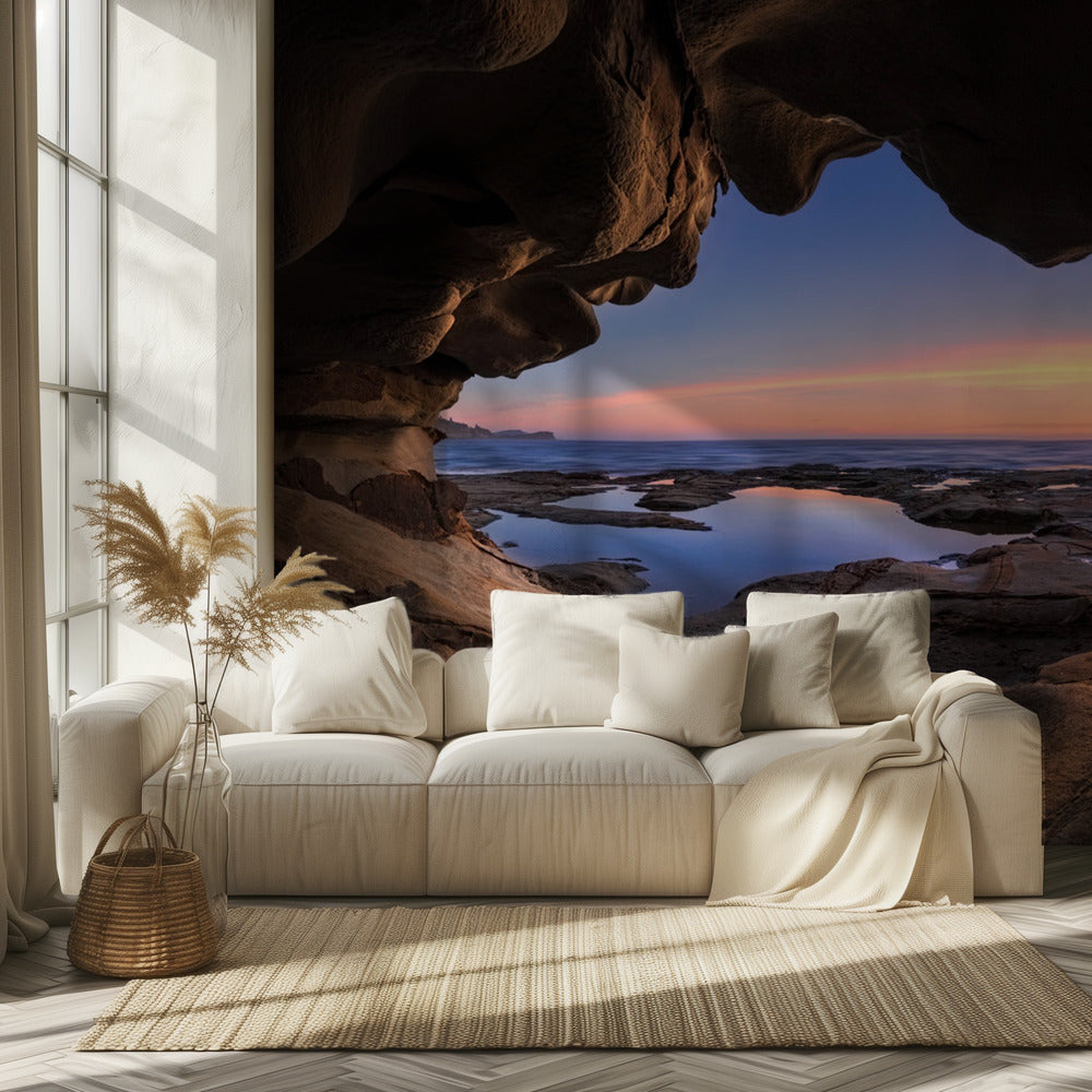 Cueva del mar | Papel Pintado Fotográfico