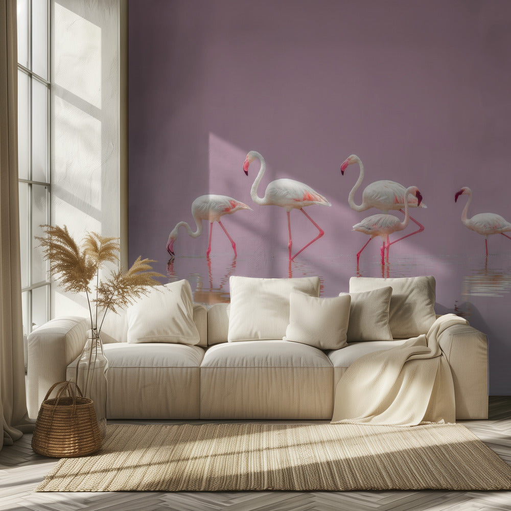 Flamingi | Fototapeta
