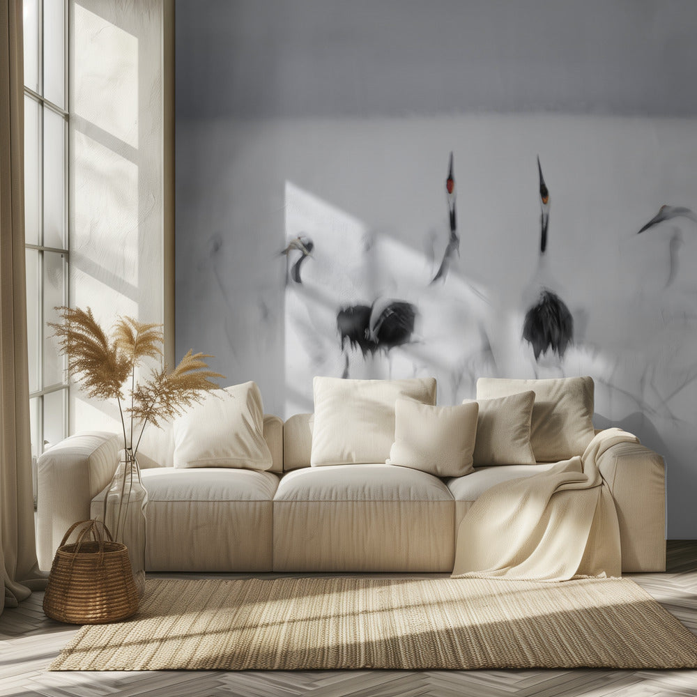 Ballet calligraphique | Papier Peint Photo