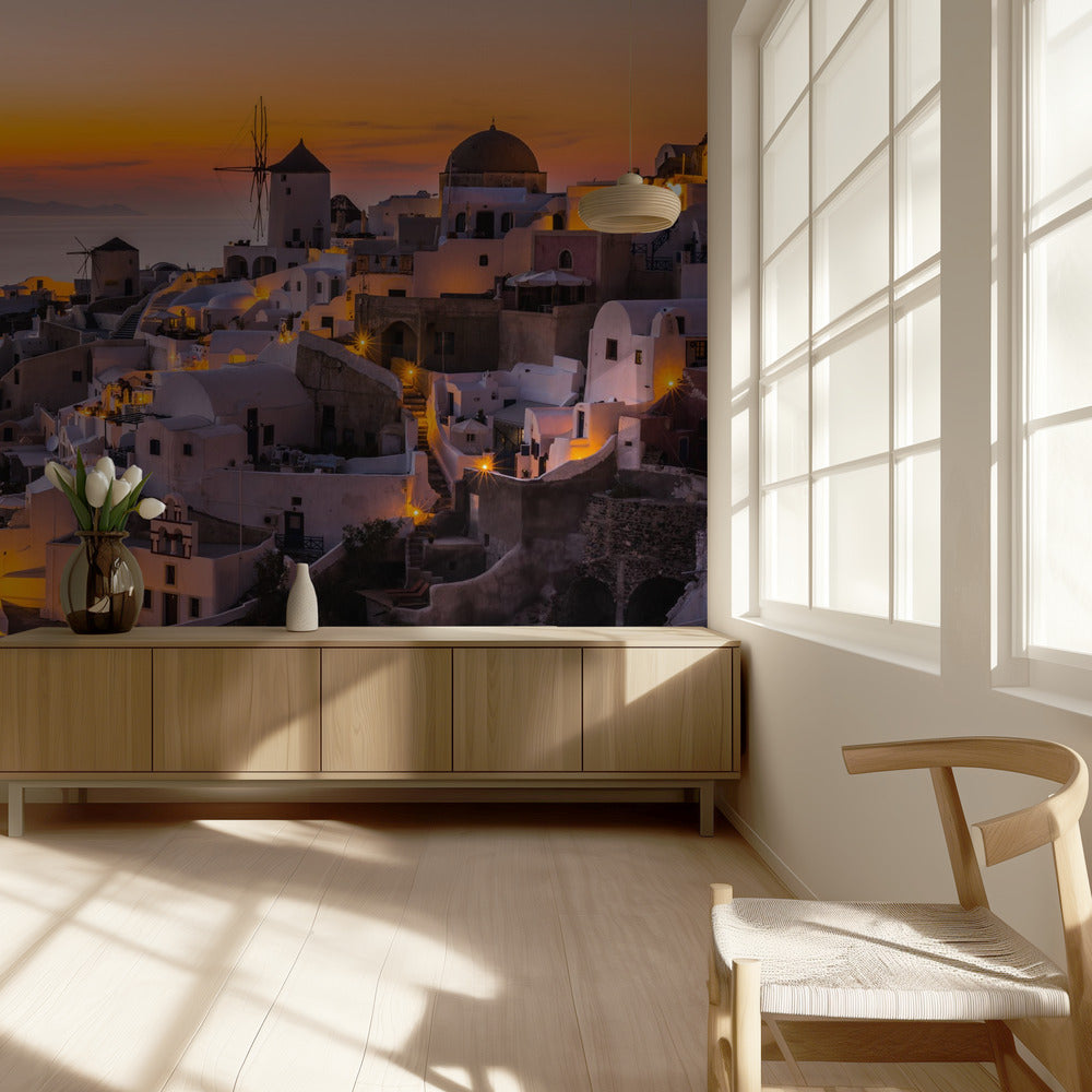 Calispera Santorini | Fototapeter