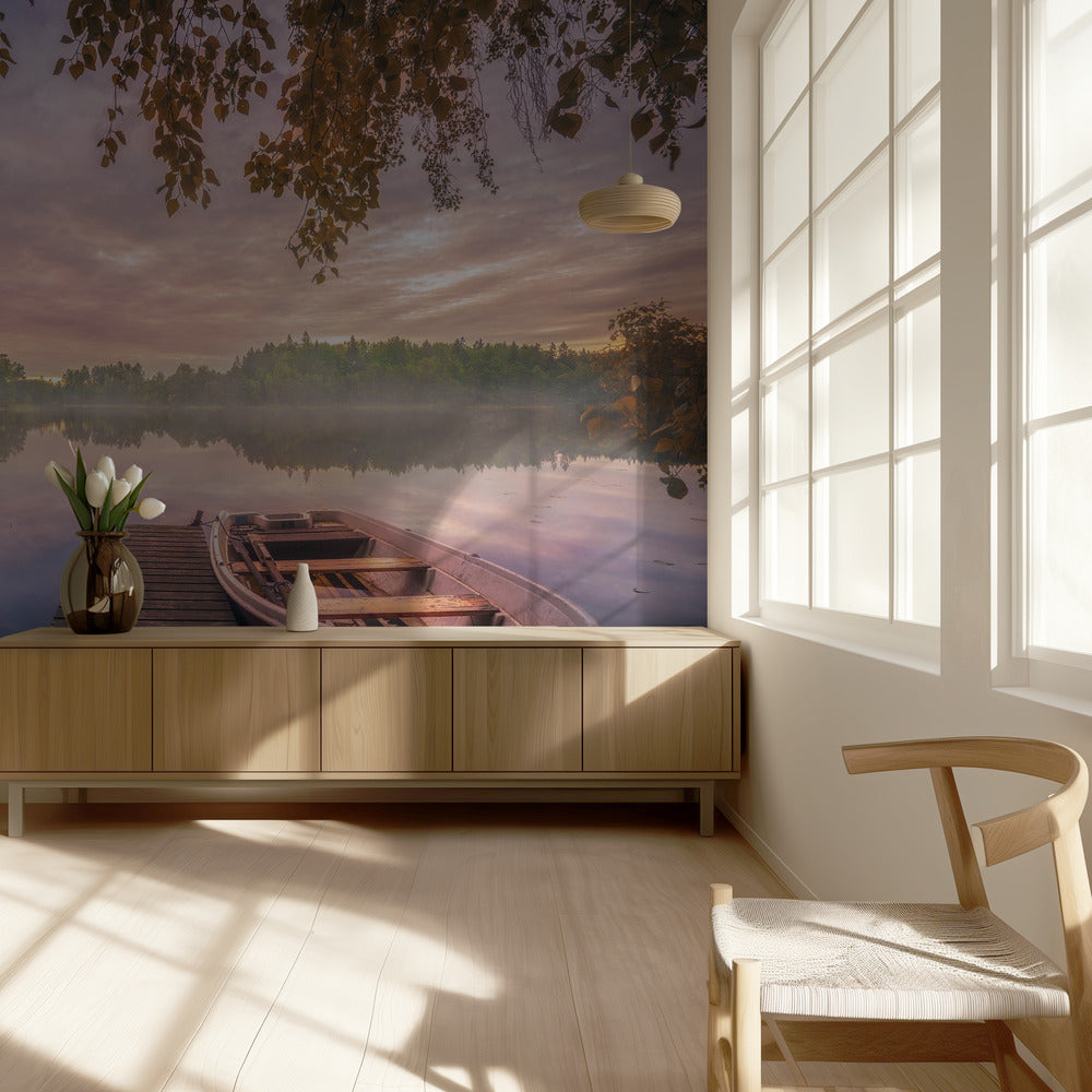 Färgglad sjö | Fototapet