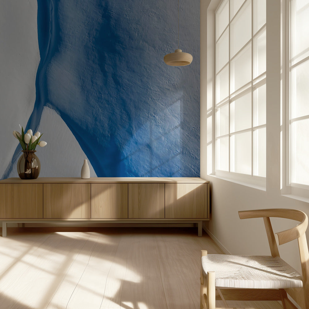 Weiß und Blau | Fototapeten