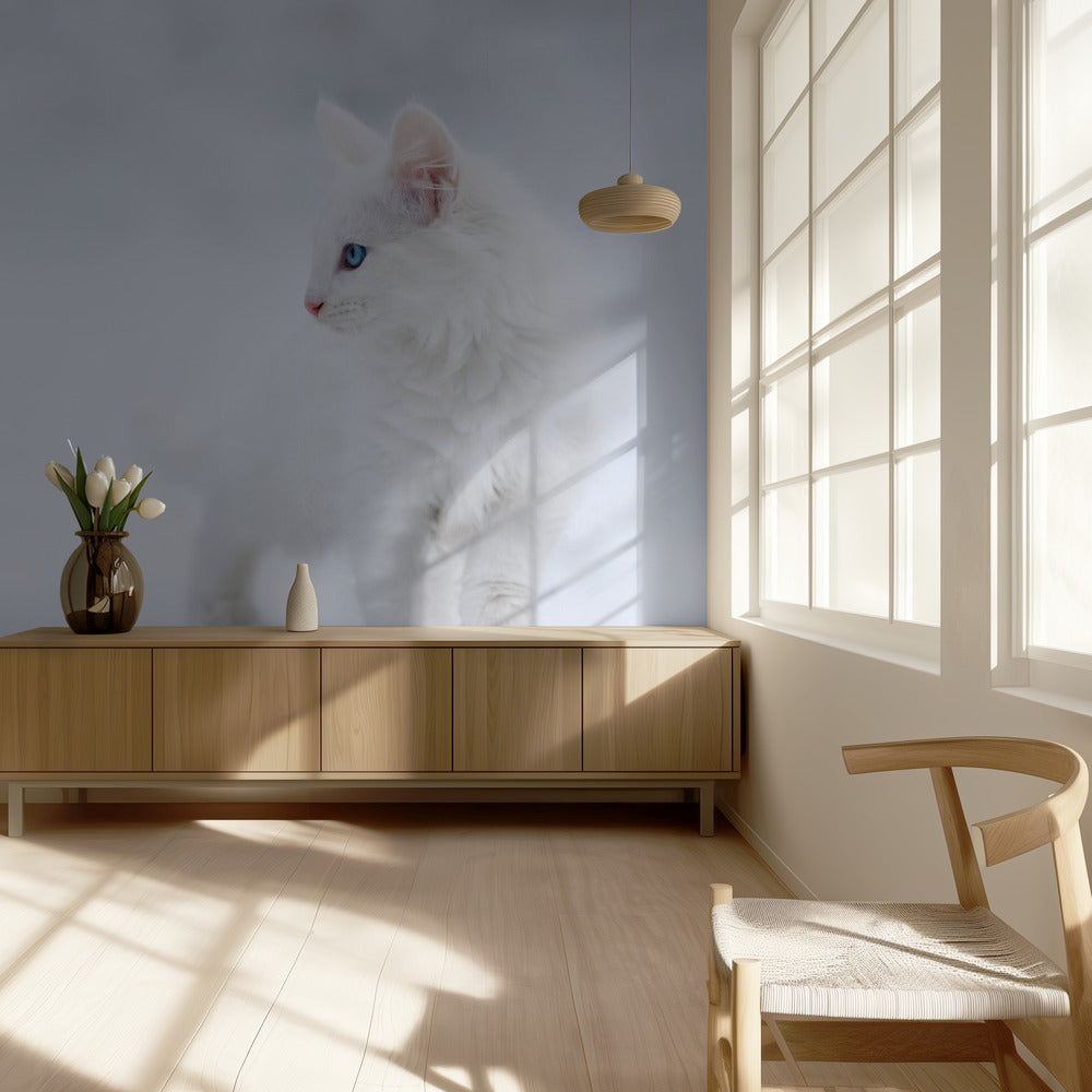 Blanco como la nieve | Papel Pintado Fotográfico